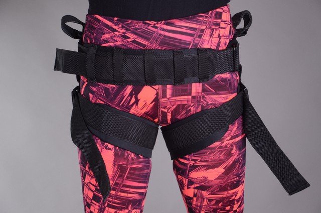 Modelo Bungee Workout con agarre